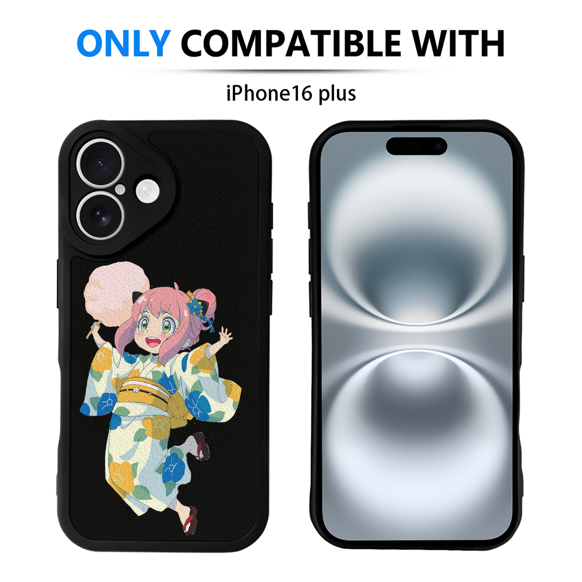 （画像用） SPY×FAMILY间谍家家酒 【iPhone 16シリーズ対応】シリコンスマホケース（レザー調） 材質：シリコン